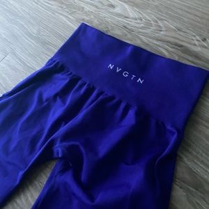 NVGTN Cobalt Solid Seamless Leggings - S